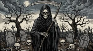 Death poster background image