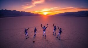 Death valley touchdown background image