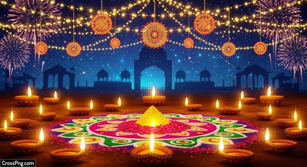 Deepavali background hd image