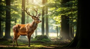 Deer background image