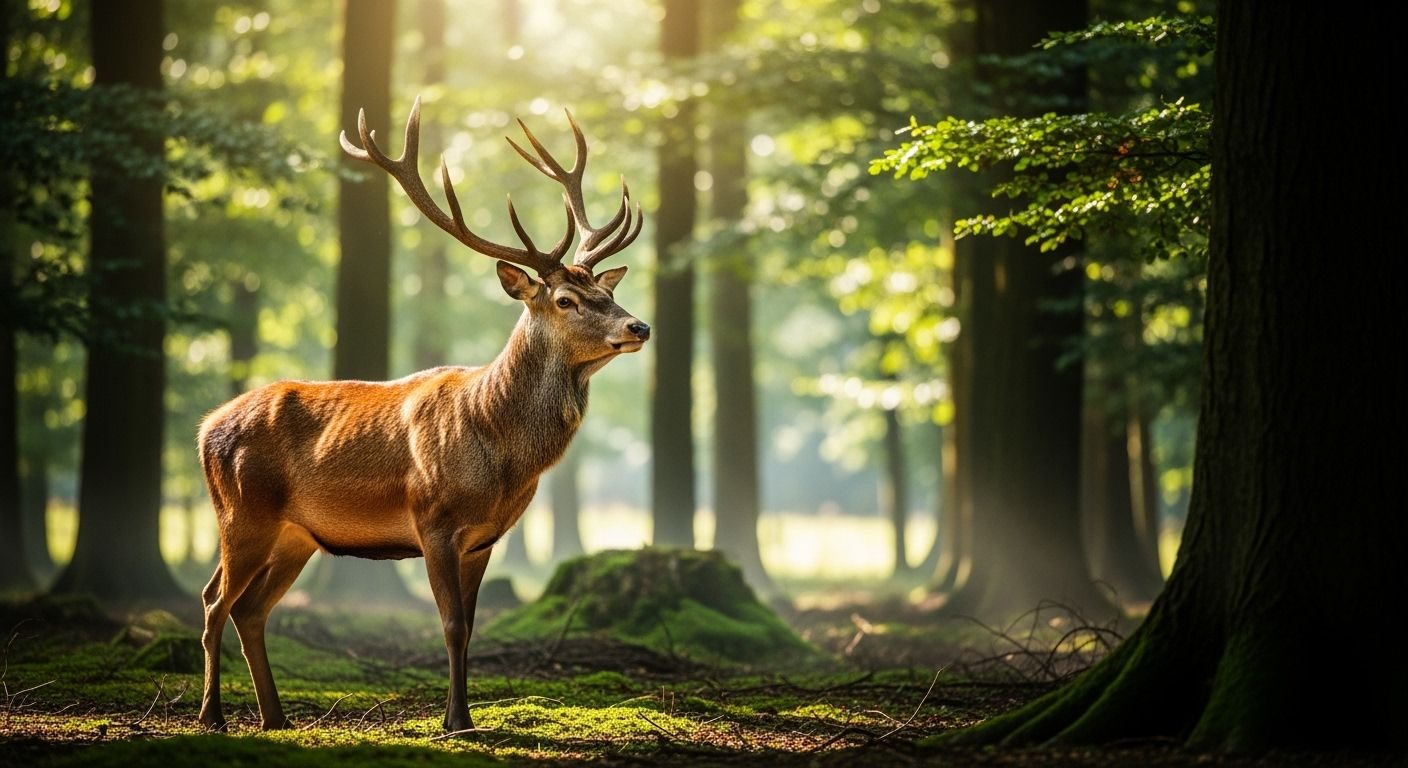 Deer background image