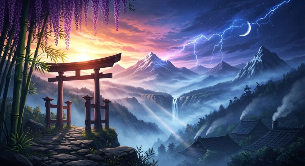 Demon slayer background image 7