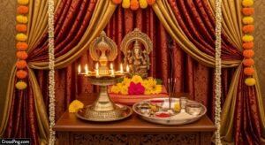 Design puja background image