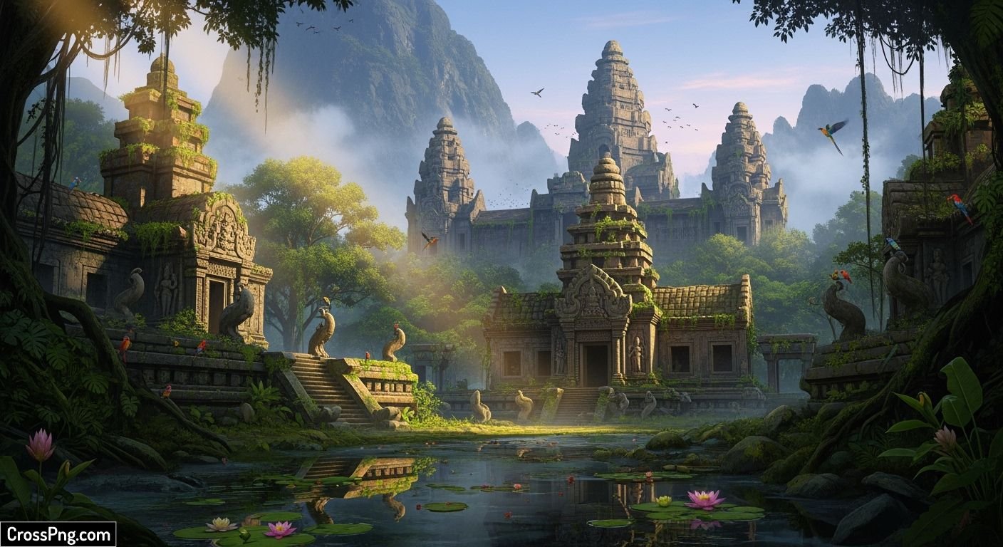 Design temple background image 3