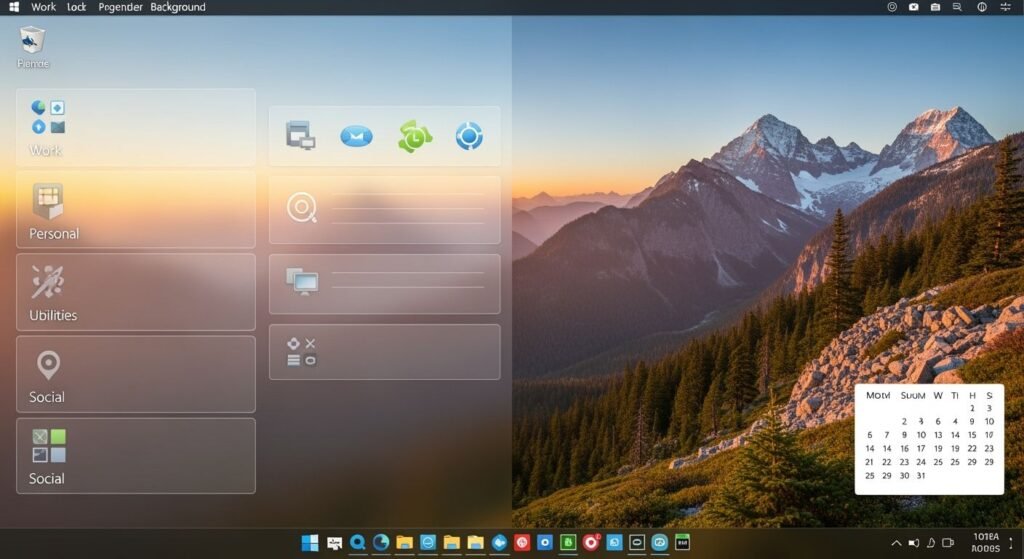 Desktop background organizer image 2