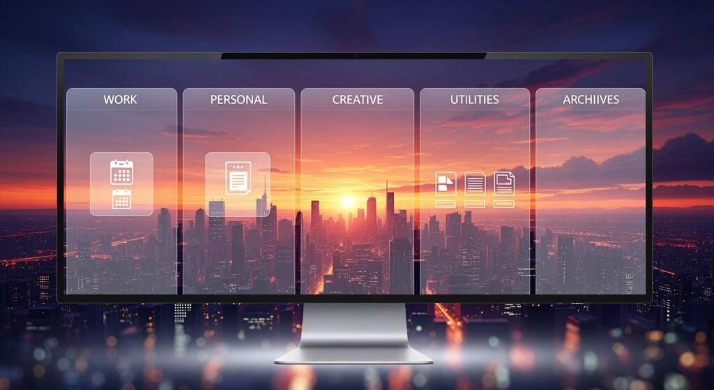 Desktop background organizer image 3