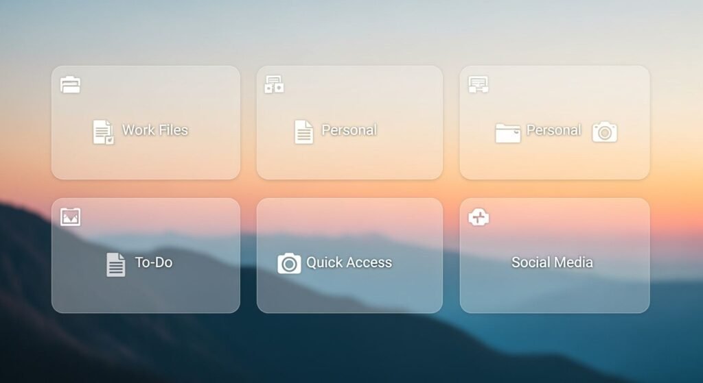 Desktop background organizer image 4