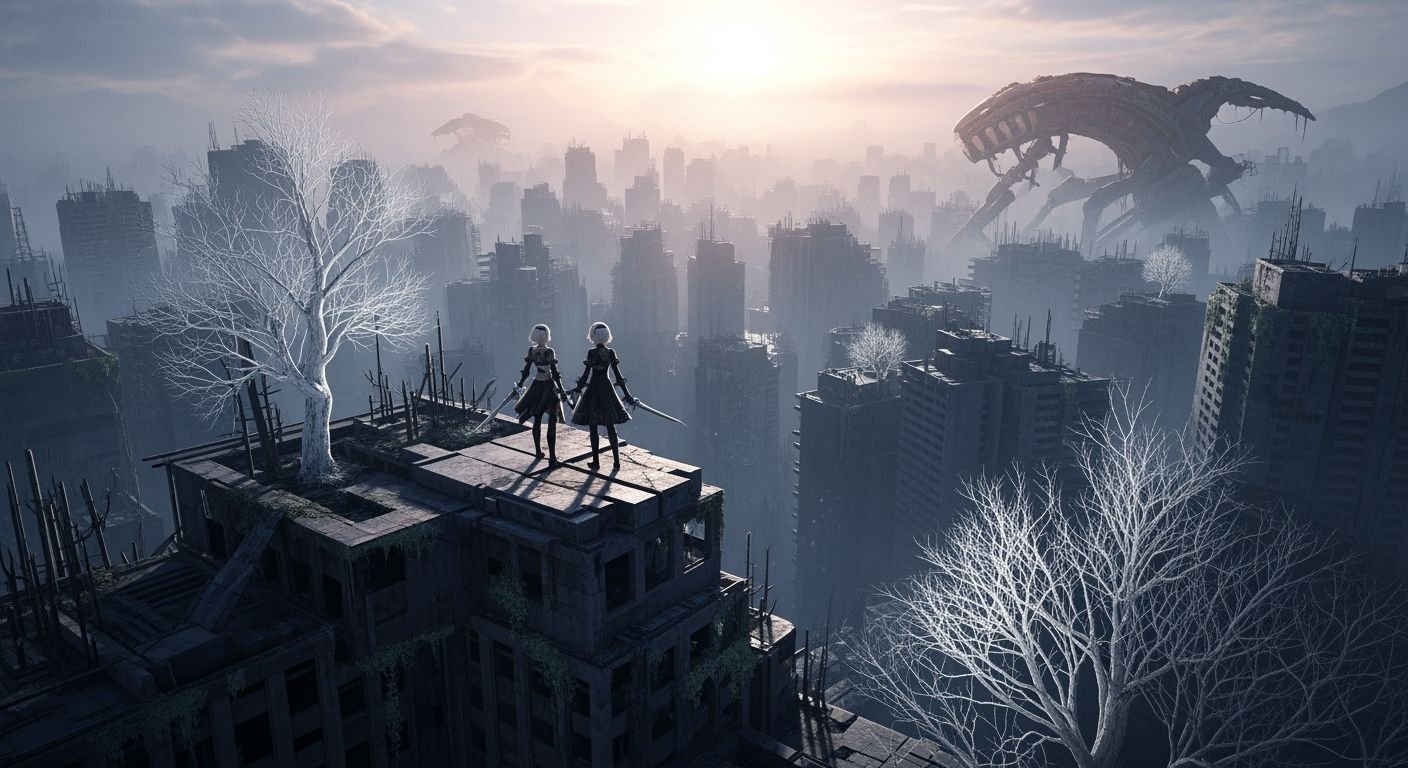 Desktop nier automata background image 2