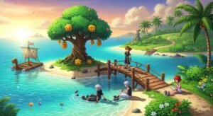 Destiny island kingdom hearts image