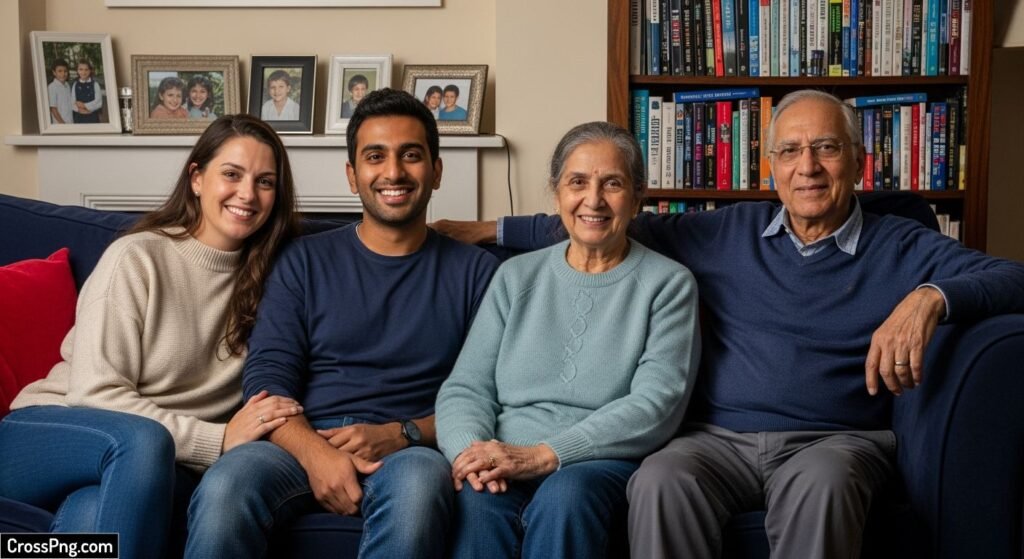 Dhruv rathee family background image