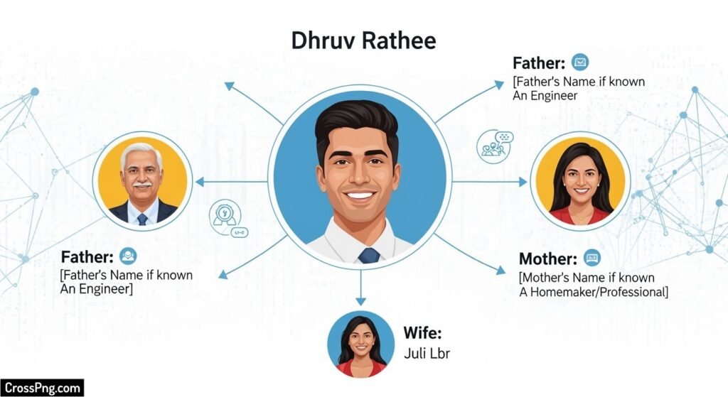 Dhruv rathee family background image 2