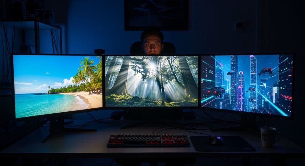 Different background on each monitor image 3