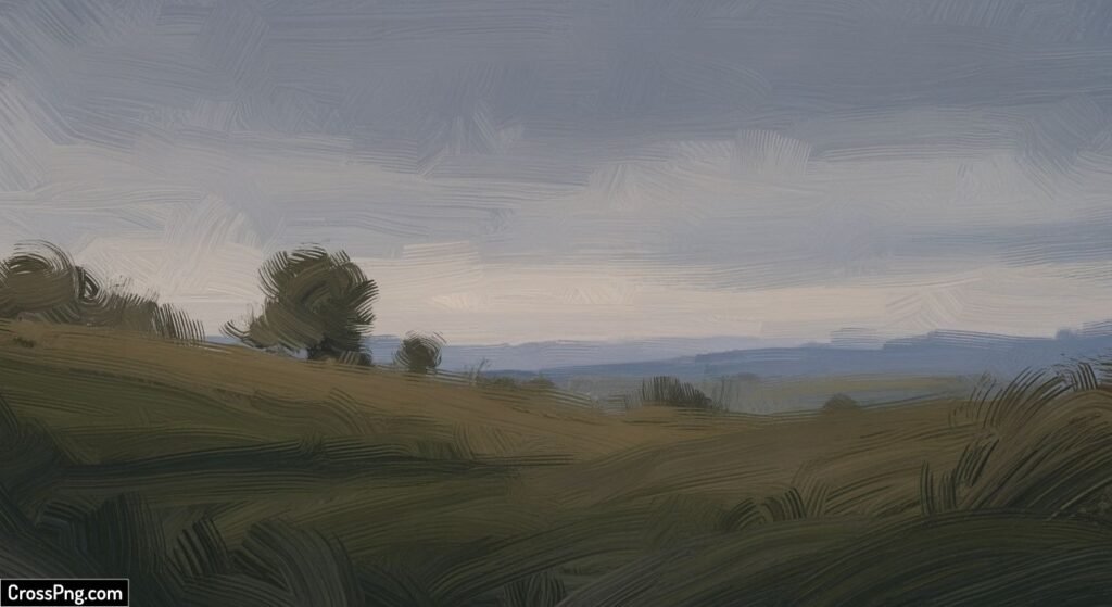 Digital oil painting background image 3