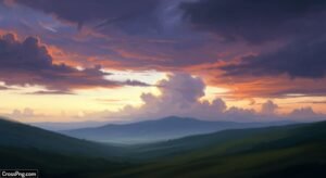 Digital oil painting background image 4