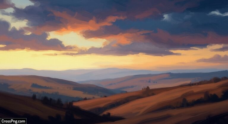 Digital oil painting background image 6