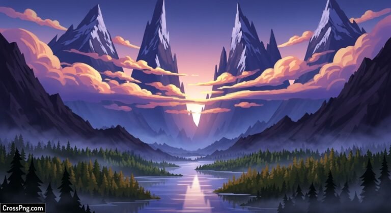 Digital painting background image