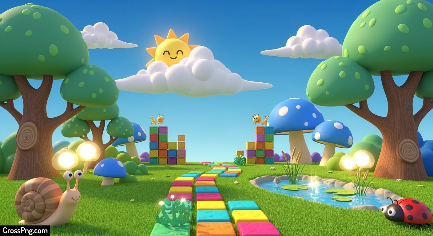 Digital play background image