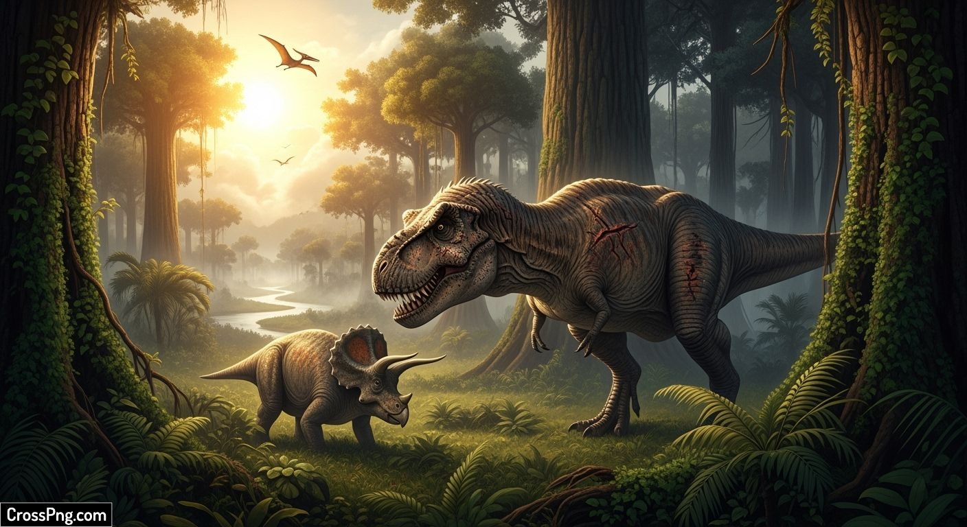 Dinosaur background image