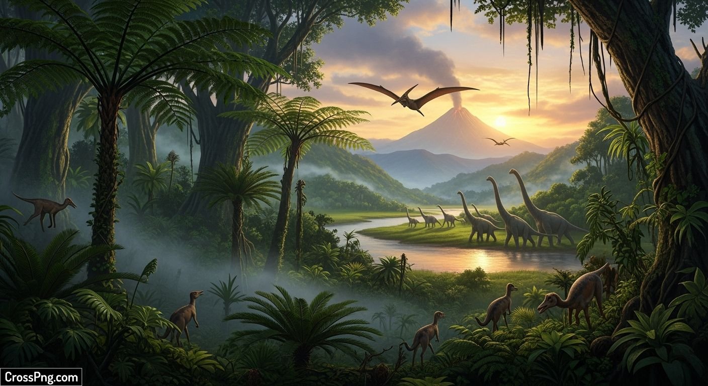 Dinosaur background image 2