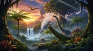 Dinosaur background image 4