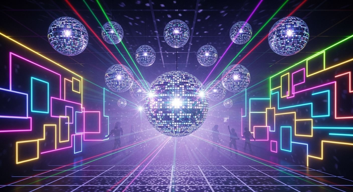Disco background image 3