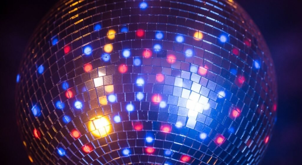 Disco ball background image 3