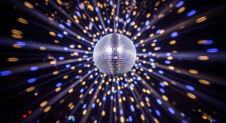 Disco ball background image