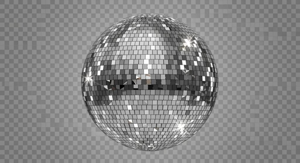 Disco ball transparent background image
