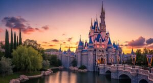 Disney castle background image 4