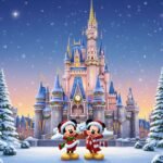 Disney christmas background image