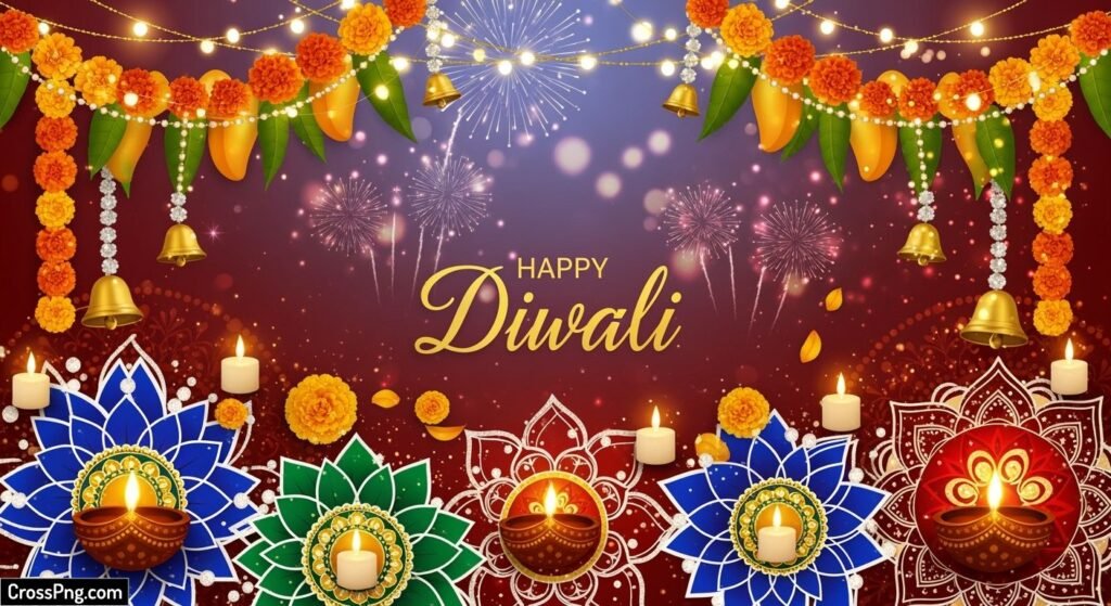 Diwali background banner image