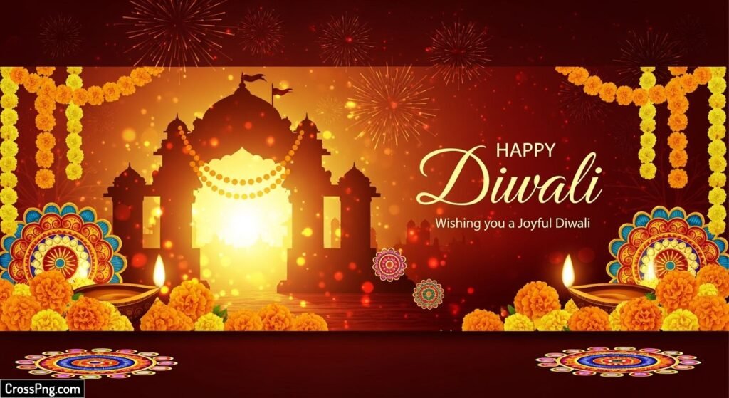 Diwali background banner image 3