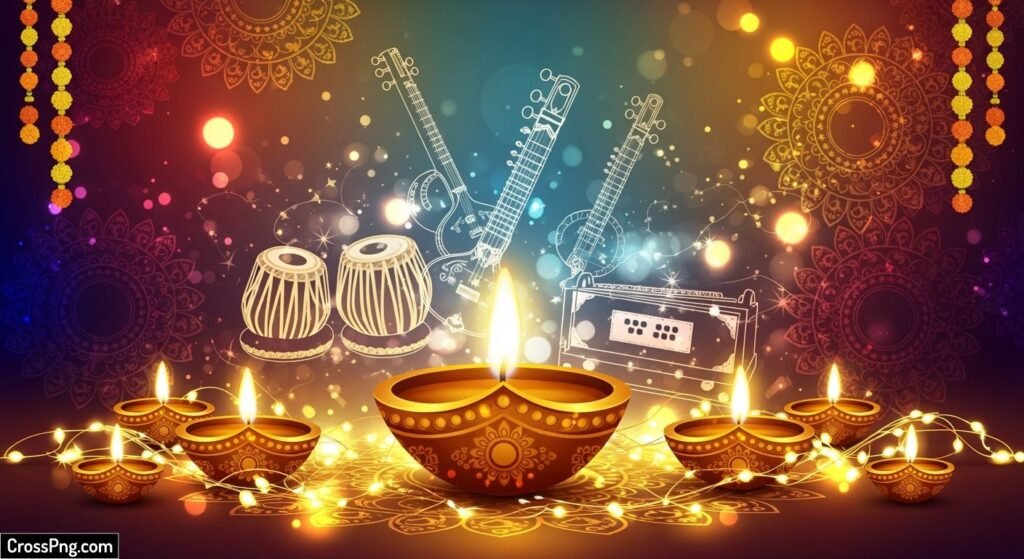 Diwali background music free download image