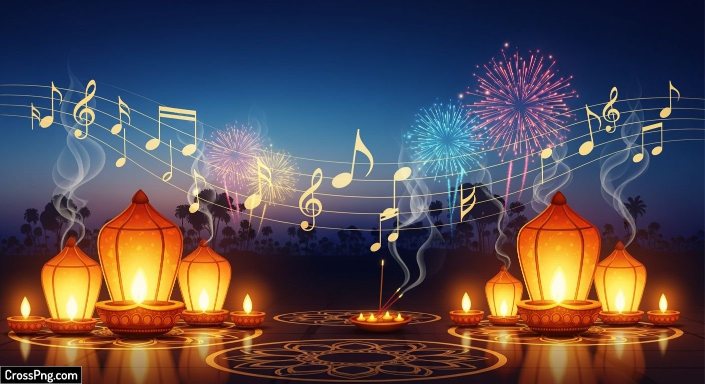 Diwali background music image 2