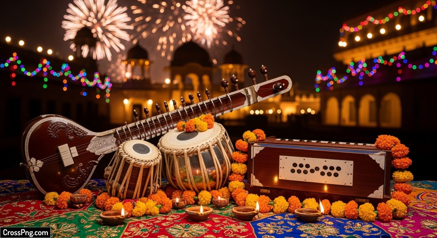 Diwali background music image 3