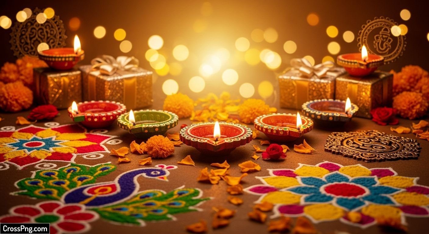Diwali background music image