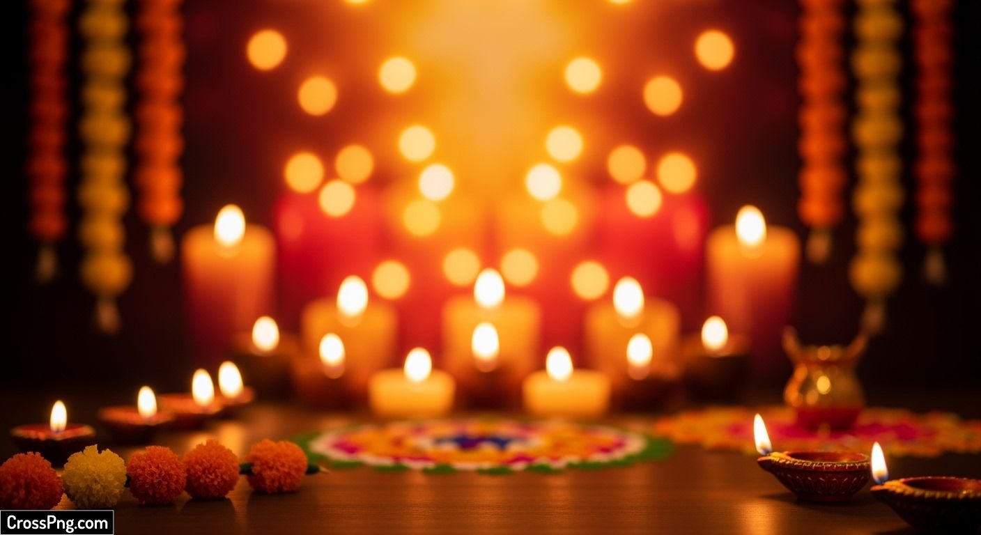 Diwali background portrait image