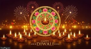 Diwali background poster image 2