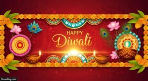 Diwali banner background image