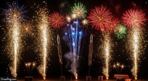 Diwali crackers background image 4