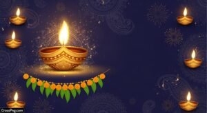 Diwali invitation card background image