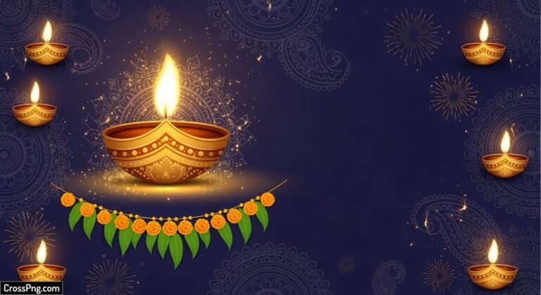 Diwali invitation card background image
