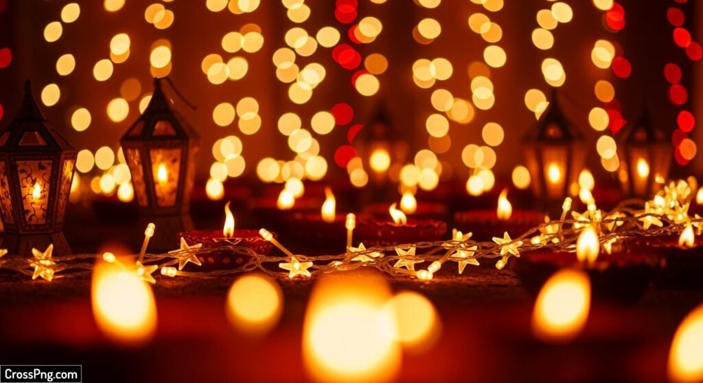 Diwali light background hd image