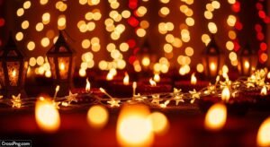 Diwali light background hd image