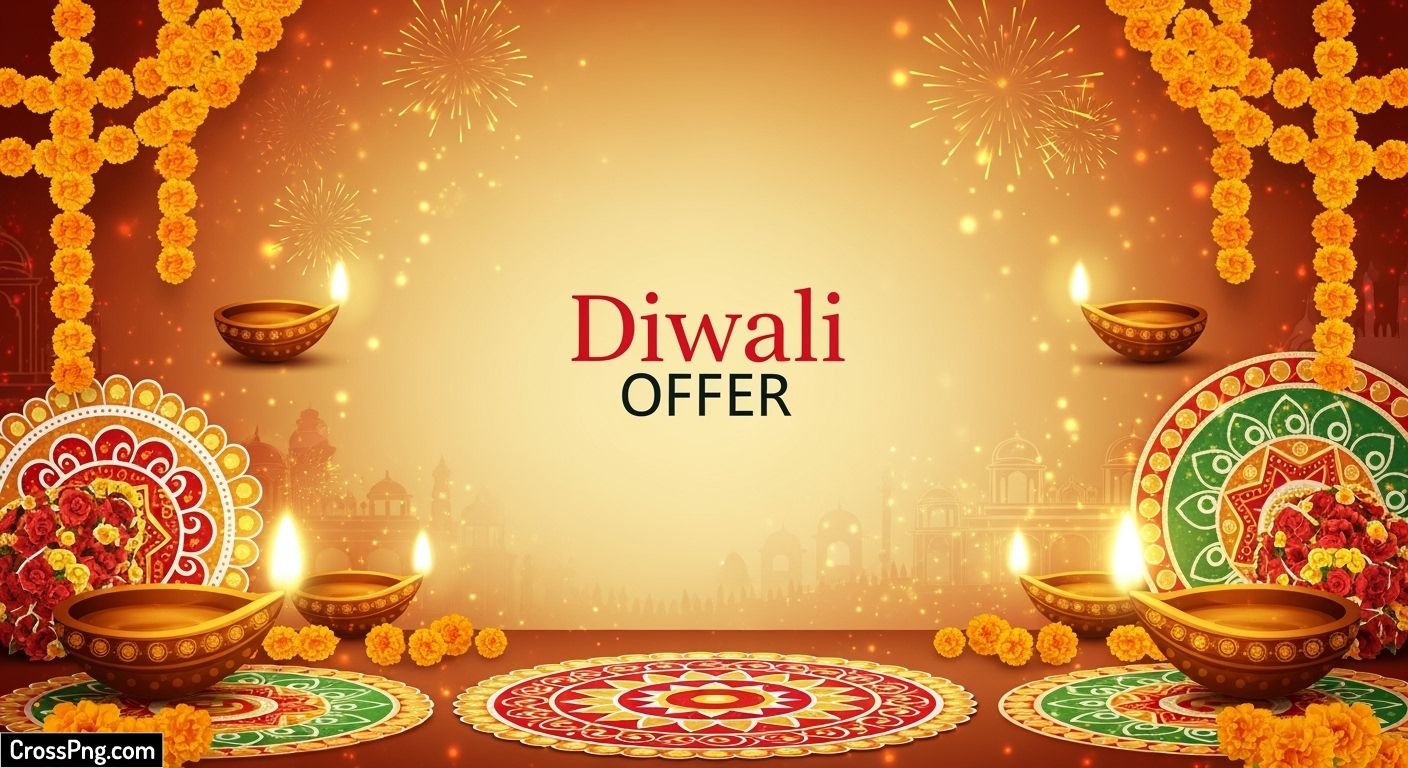 Diwali offer background image