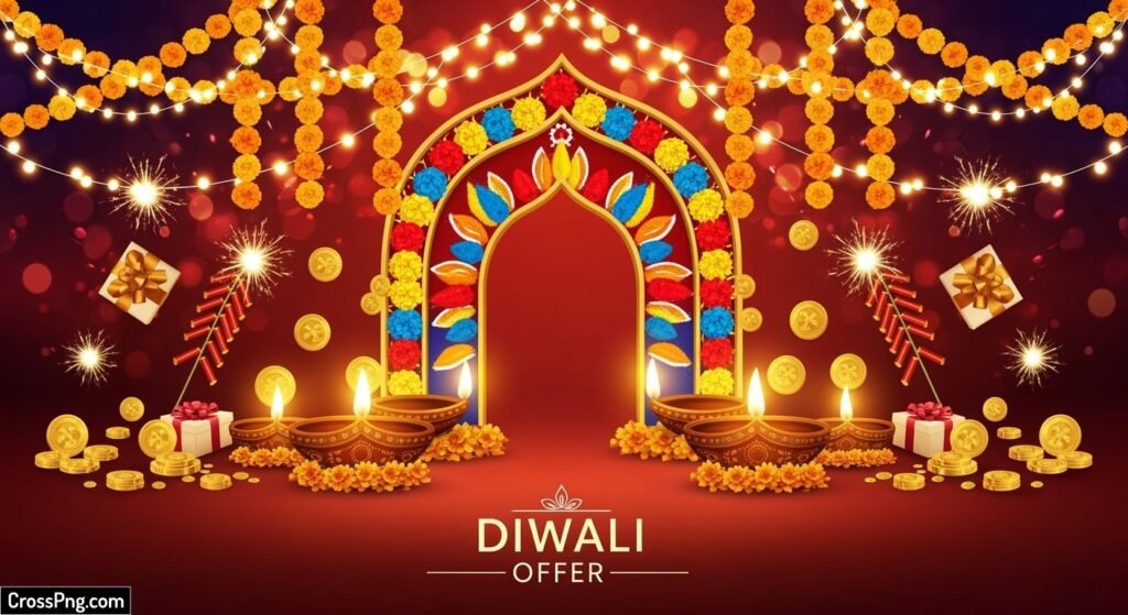 Diwali offer background image 2