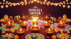 Diwali offer background image