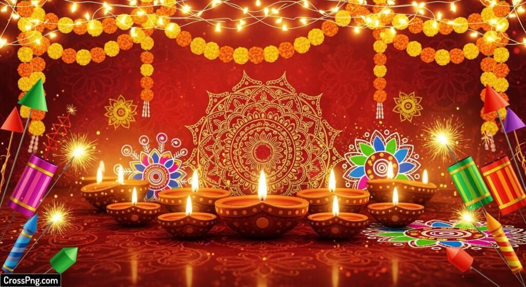 Diwali photo editing background image
