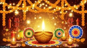 Diwali poster background hd image 3