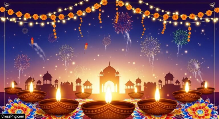 Diwali poster background image